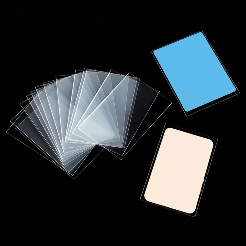 50pcs Clear Penny Card Sleeve Game Card Sleeves for Board and Trading Cards Baseball Card, Sports Cards, Protectors Dropshipping