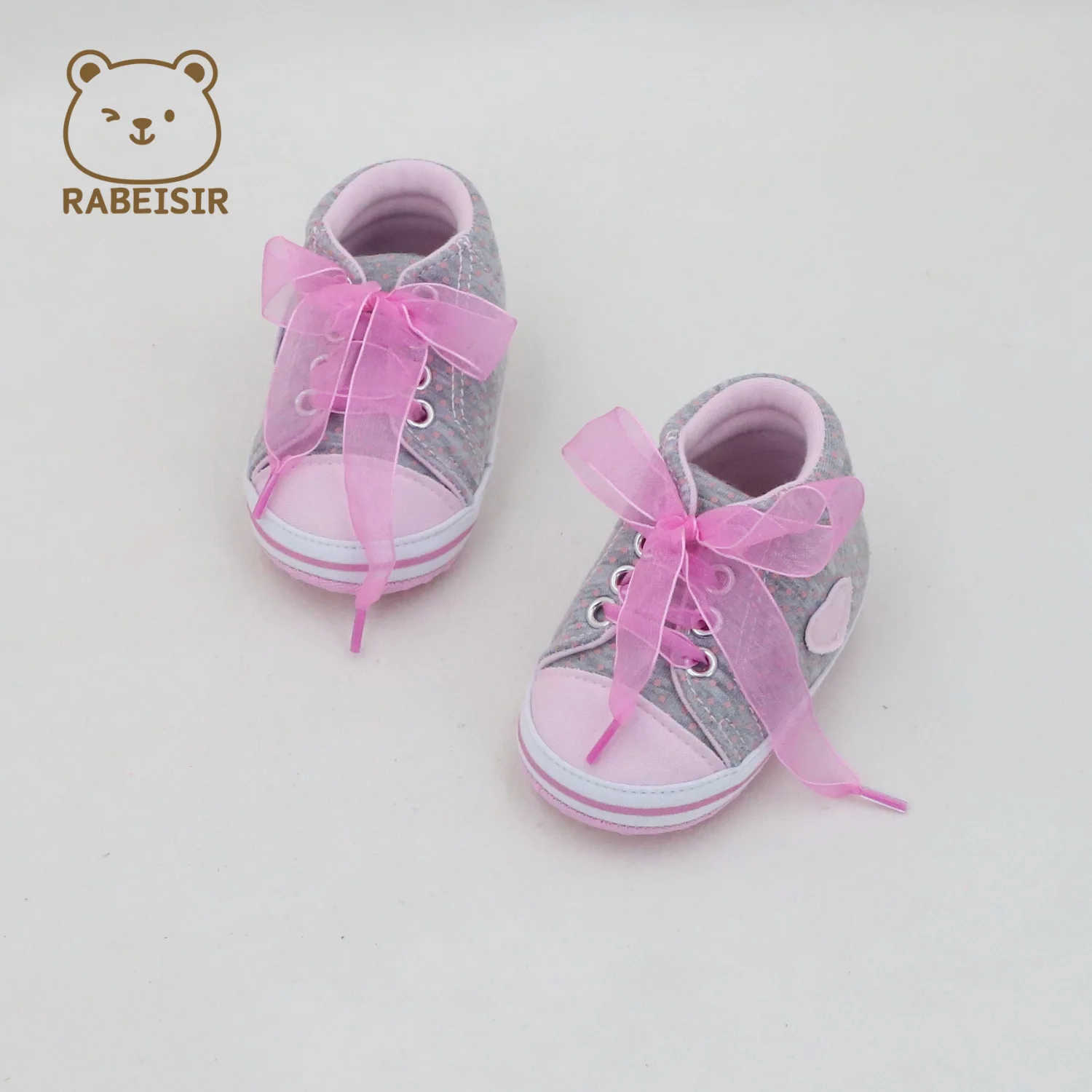 

Spring and Autumn Winter Children's Canvas Shoes 0-6-12-18 Months Baby Shoes Soft Bottom Comfortable Anti-Slip and Anti-Fall