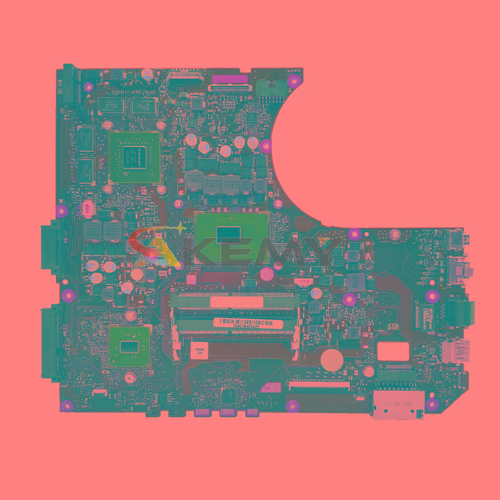 

N552VW Notebook Mainboard For ASUS Vivobook Pro 15 N552 N552VX N552V Motherboard I5 6300HQ I7 6700HQ CPU GTX950M GTX960M