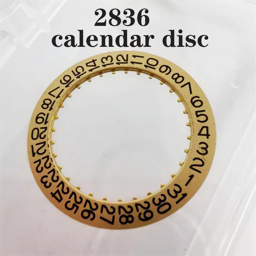 Watch Accessories Suitable For Domestic ETA2836 Movement 3 o'clock Position Calendar Disc 2836 Mechanical Movement Repair Parts
