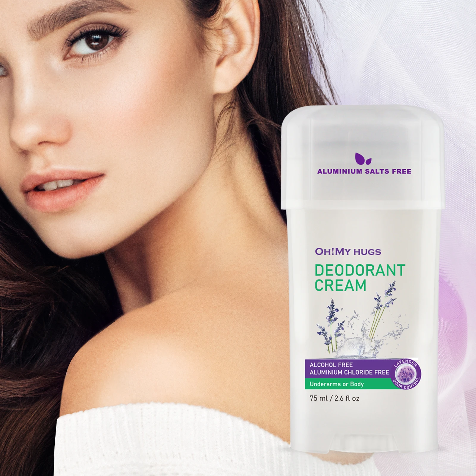 

Lavender fragrance deodorizing cream, let freshness accompany you