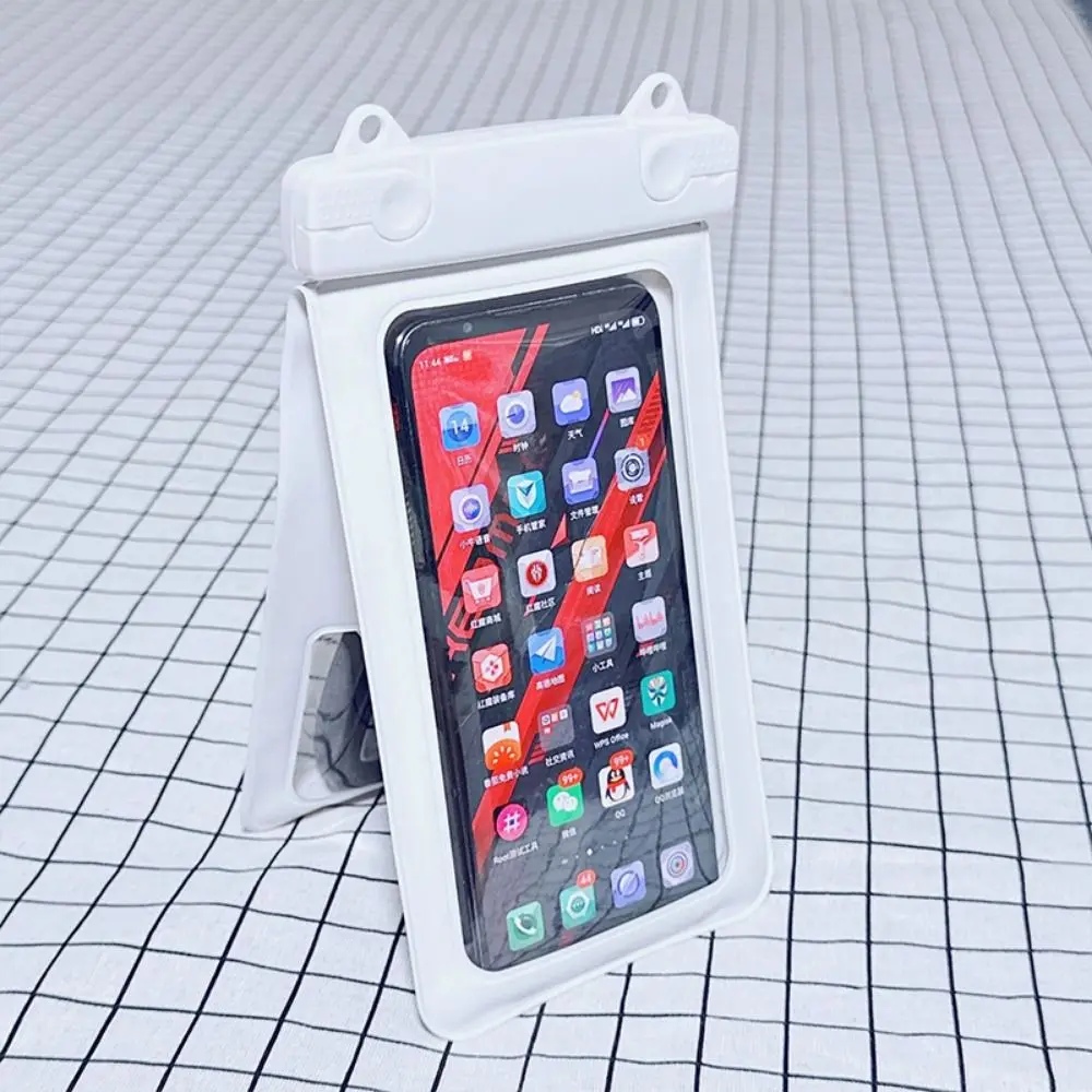 Bolsa de almacenamiento para teléfono móvil subacuática, resistente al agua IP68, doble bolsillo, Festival Songkran, bolsa impermeable para teléfono con cordón para el cuello