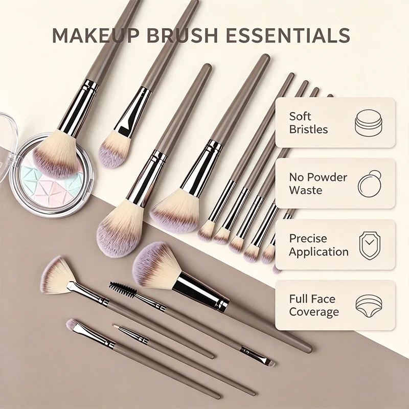 20Pcs Set Kuas Makeup Profesio - Beauty Makeup Eyeshadow ulasan dan harga