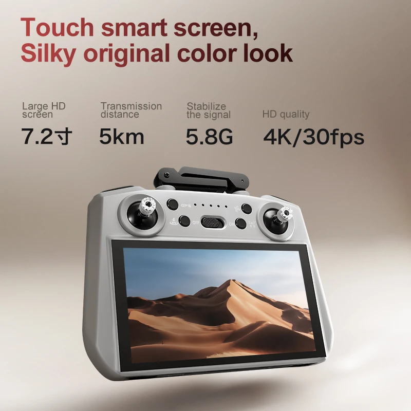 Nieuwe A20 PRO GPS Drone Cam 5KM 4K Professionele HD Dubbele Camera 3-As Gimbal 360 °   Borstelloze quadcopterdrones voor het vermijden van obstakels