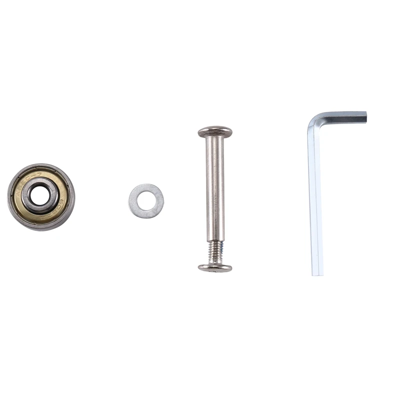 Сменные колеса для чемодана 55 мм X 18 мм, полиуретановые поворотные роликовые колеса, подшипники из углеродистой стали, ремонтные комплекты черного цвета