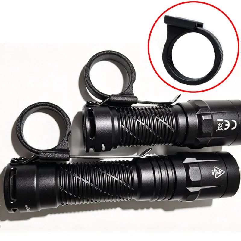1PCS For Nitecore MT1C/MT2C Pro EDC Torch Tactical Ring Flashlight Portable Grip Outdoor Accessories for Camping/Hiking/Walking