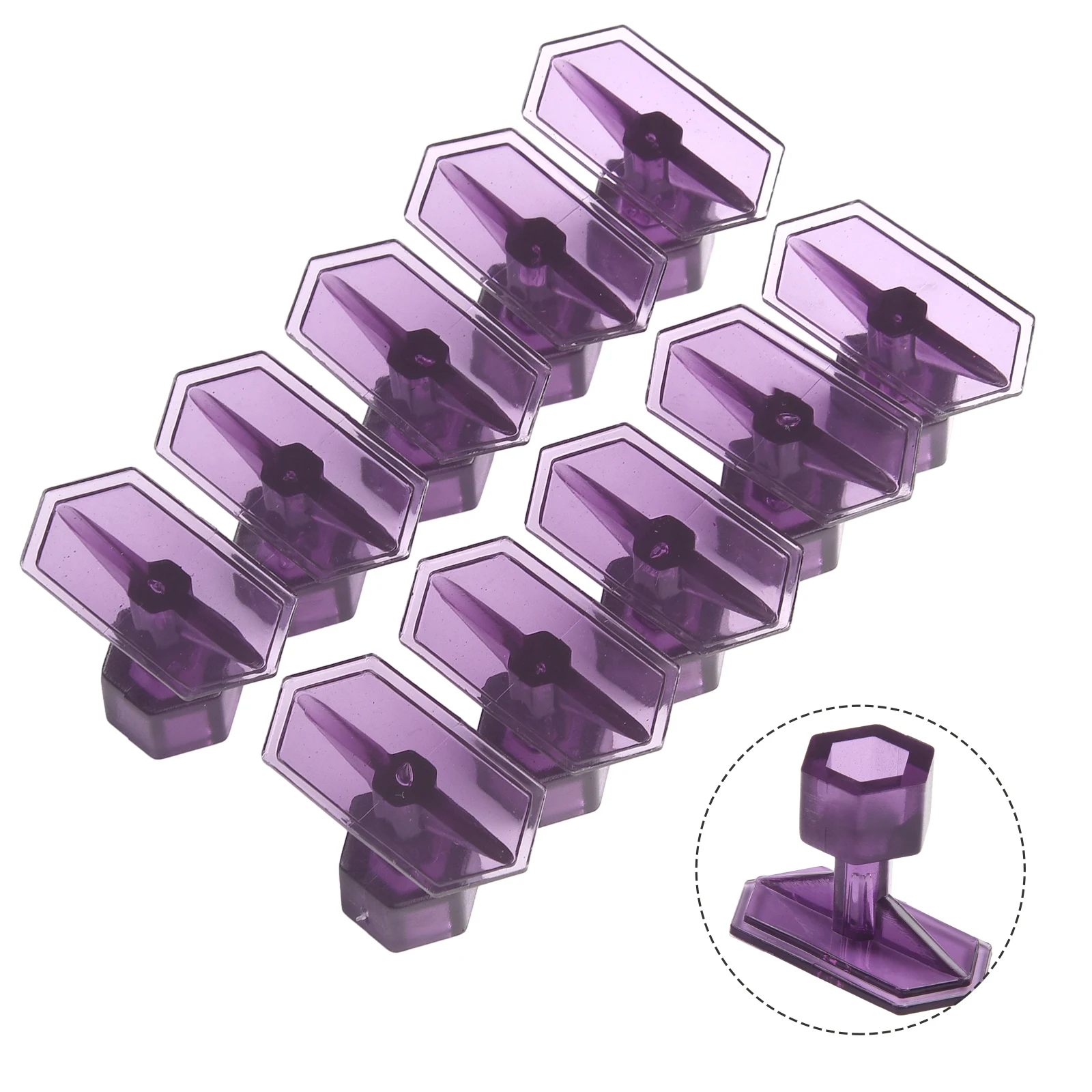 10x Purple Glue Tabs Dent Removal Tools Car Dent Repair Car Dent Removal Tool Auto Paintless Dent Repair Glue Tabs