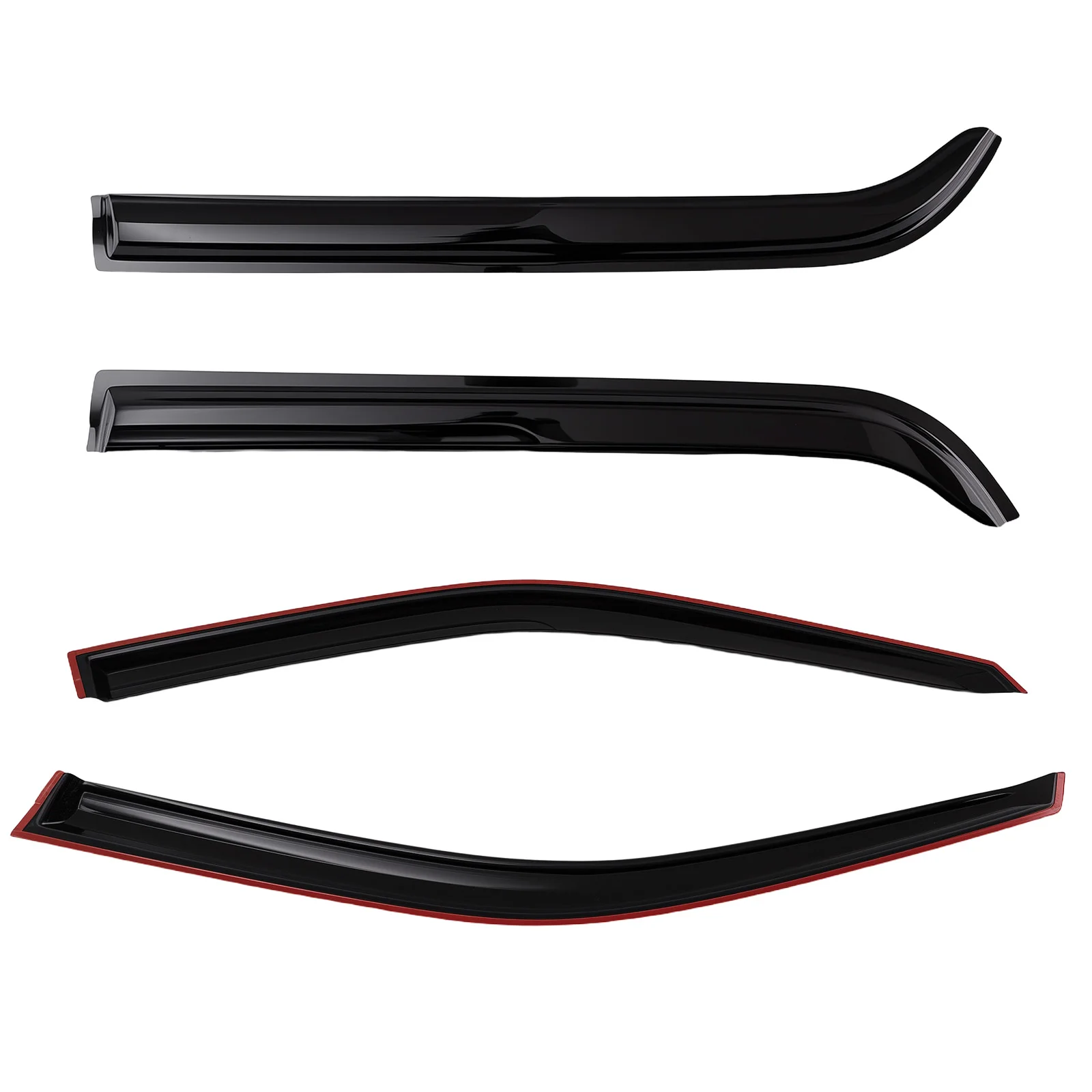 

Outside Mount Wind Visors Set for Ford Explorer 2011-2019 4PCS Rain Guards