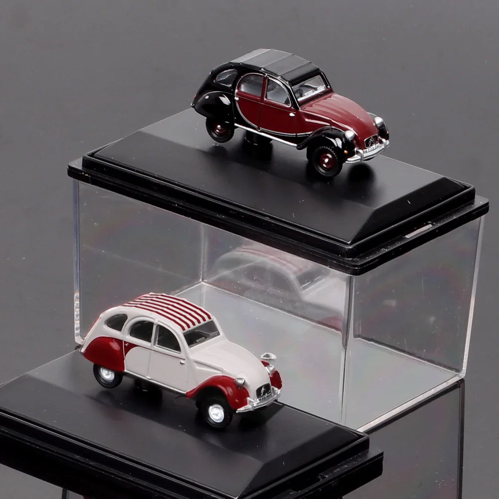 

1:76 Scale Diecast Alloy Citroen 2CV Toys Vintage Cars Model Classics Nostalgia Adult Collectible Souvenir Gift Static Display