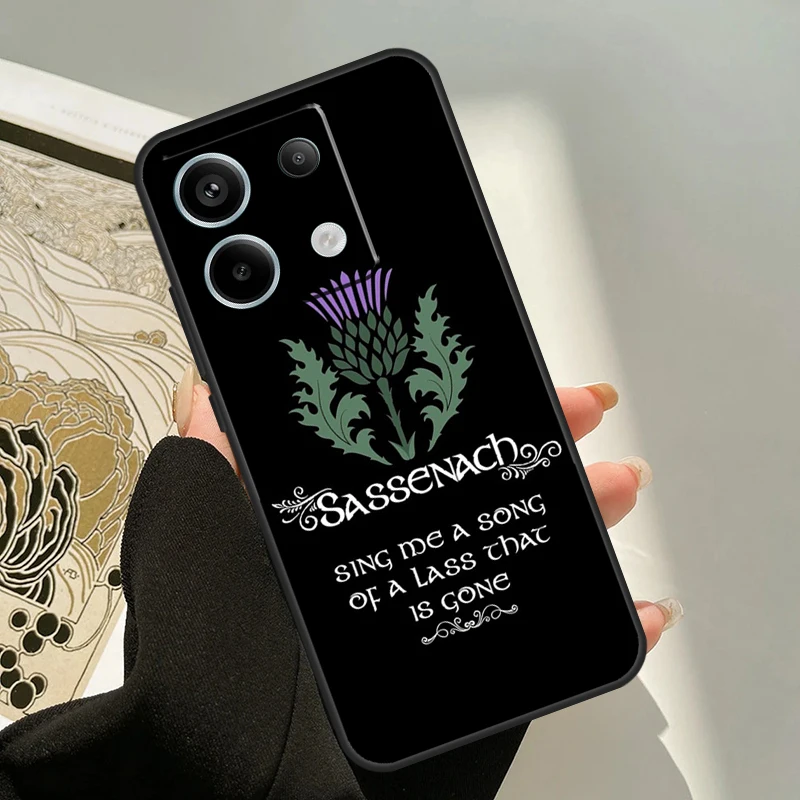 Outlander Sassenach Case For Xiaomi Redmi Note 14 12 11 9 10 13 Pro 9S 10S 11S 12S Redmi 13C 10C 12C 14C Cover
