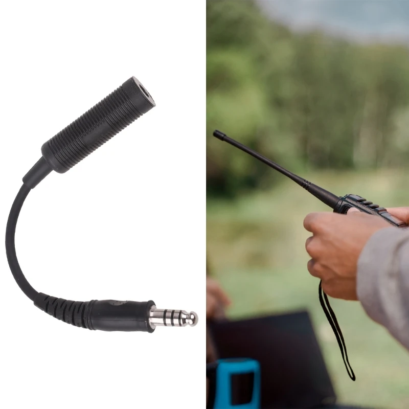 U174 Converter for Various Devices Easy Conversion with Compatible Headsets Ergonomic Design for Comfortable Grip