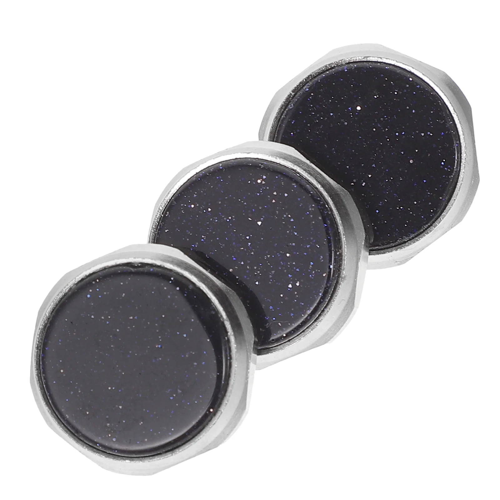 

3 Button Valve Finger Buttons for Trumpet Piston Caps Key Replacement Parts High Strength Metal Accessories