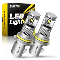 2Pcs Turbo LED Bulb HB5 9007 Powerful 20000Lm HB3 9005 LED 100W Headlight Bulbs Canbus H4 9012 9006 HB4 H8 H11 H13 LED Headlamp