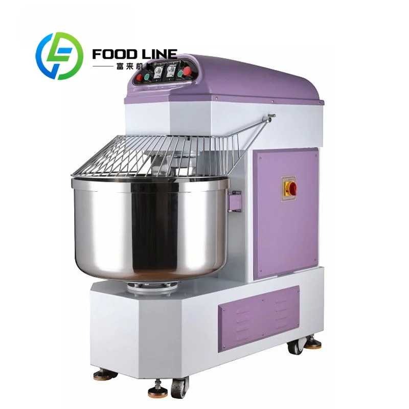 Double Speed Pasta Pizza 25 kg Bakery Industrial Bread Kitchen Mixer Industrial Dough Kneading Machine Fish Dough Mixer Kneader
