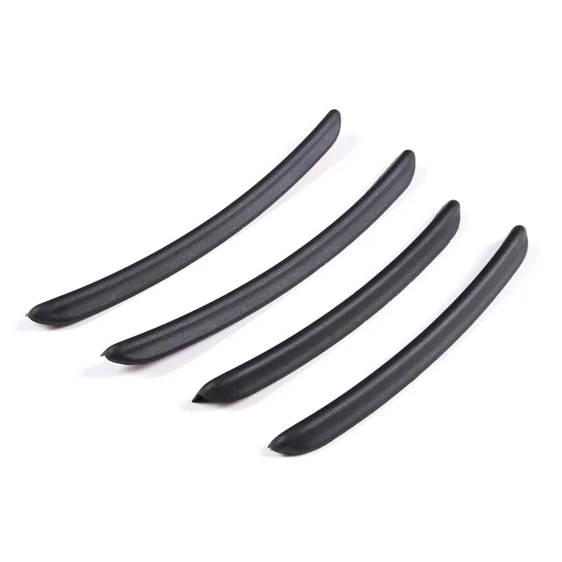 

For Porsche Taycan 2019-2024 ABS Black Car Wheel Wheel Eyebrow Fender Eyebrow Protector Trim Sticker Car Accessories