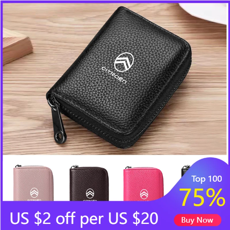 

Новая автомобильная наклейка 2026 года: органайзер для салона автомобиля, кошелек для хранения мелочи, удостоверения личности, карт для Citroen C4, C3, C1, C2, VTS, Berlingo, Celysee, Xsara