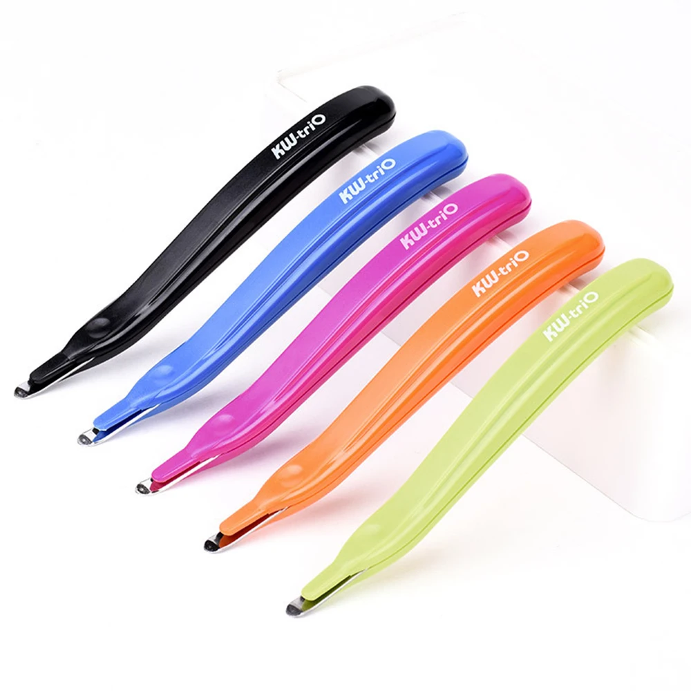 Mini Metal Less Effort Magnetic Head Pen-Type Handheld Staple Removal Tool Pull Out Extractor Binding Supplies Staple Remover