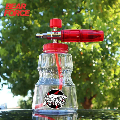 Pressure Washer Aluminum Foam Cannon Foam Generator Snow Foam Lance with 1/4” Quick Connector for Portland Husky Ryobi Greenwork 10 best sales snowfoam - №1