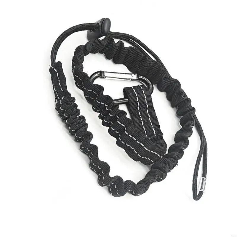 

J2HE Safety Lanyard with Locking Carabiner Anti Slip Tool Tether Suitable for Construction Worker and Camping Equipment