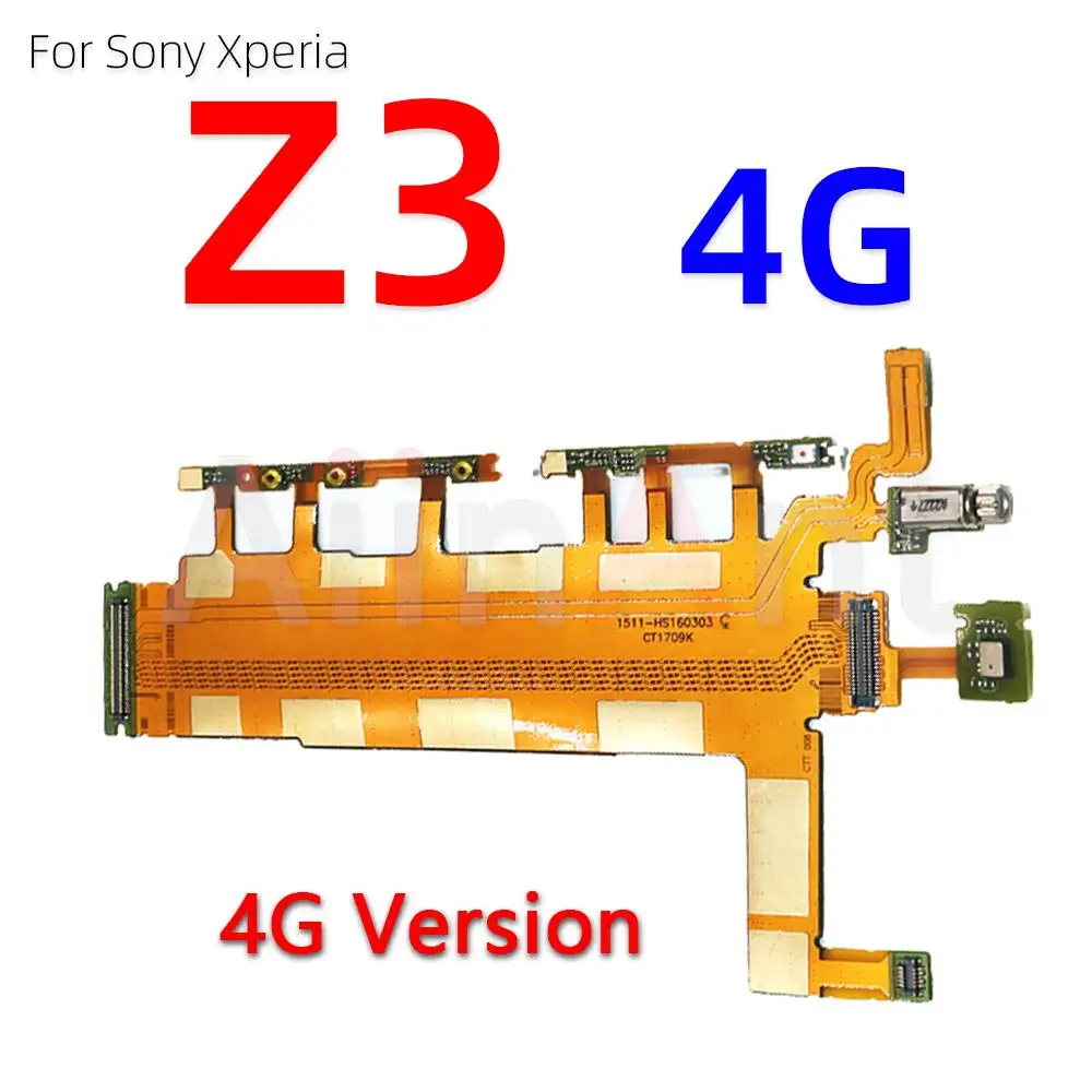 on/off Power Flex For Sony Xperia Z Z1 Z2 Z3 Z4 Z5 Compact Premium Plus L3 L4 M4 M5 Side Key Button Volume Flex Cable