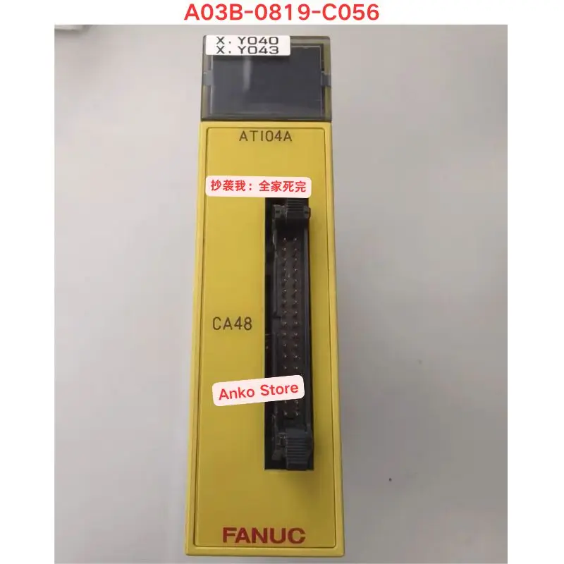 

Second-hand test OK ，A03B-0819-C056 module