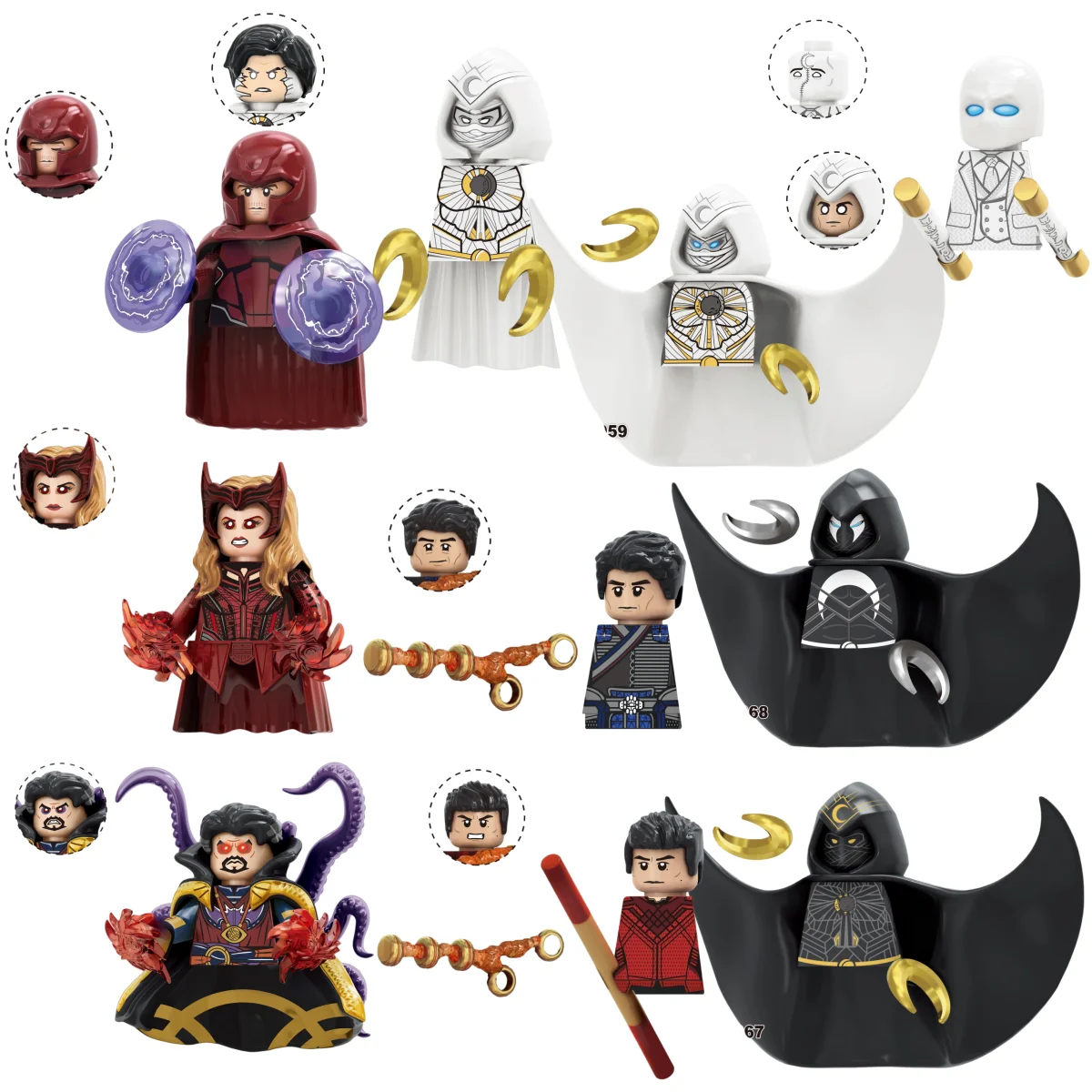 TV6208 マーベル ビルディングブロック ミニモデル フィギュア ビッグゴブリン スパイダーマン アイアンマン ヴェノム キャプテン ホーク デッドプール アーマーシティ ギフト おもちゃ