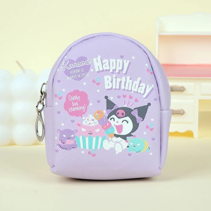 1pc Cute Sanrio Insulated Fashionable Lunch Bag - Reusable, Foldable, Zipper Closure, PU Material, Unlined