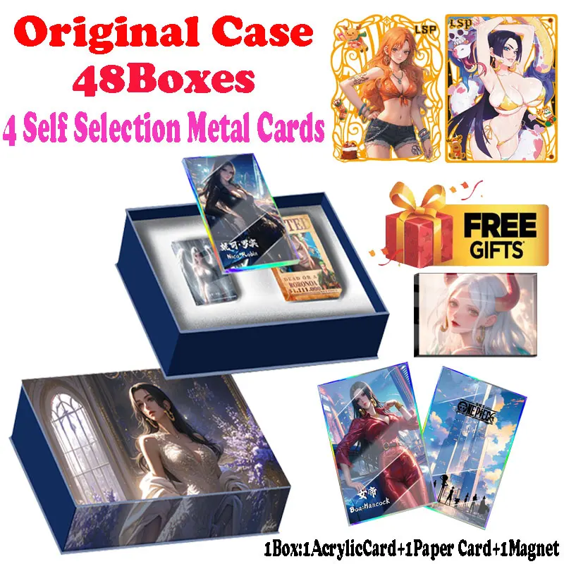 Lastest Wholesale Leguan One Piece Collection Card Cartoon Booster Box Luffy Sanji Nami TCG Popular Trading CCG