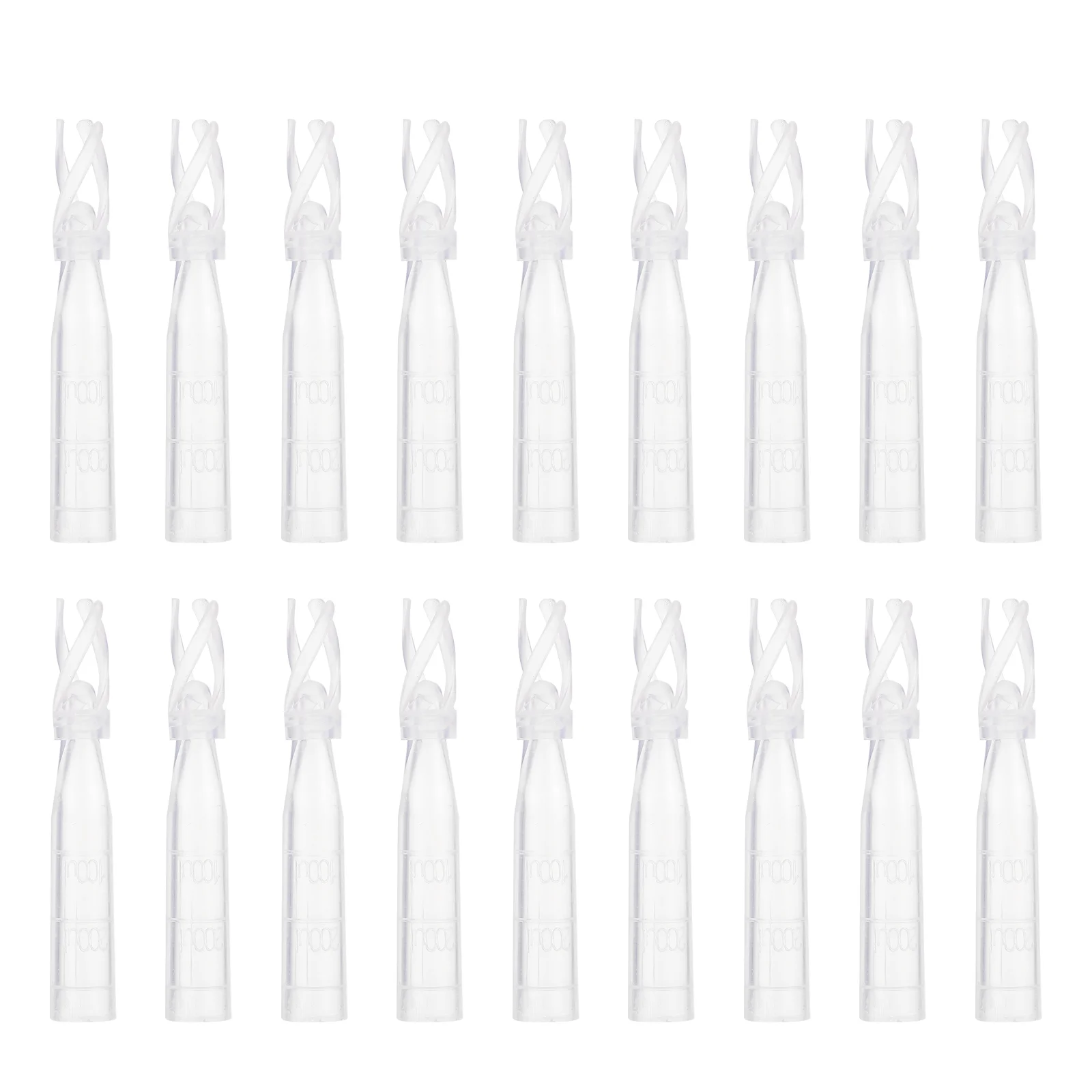 

200 Pcs Inner Cannula Vials Insert for Chromatographic Labs Supplies Clear Test Tubes