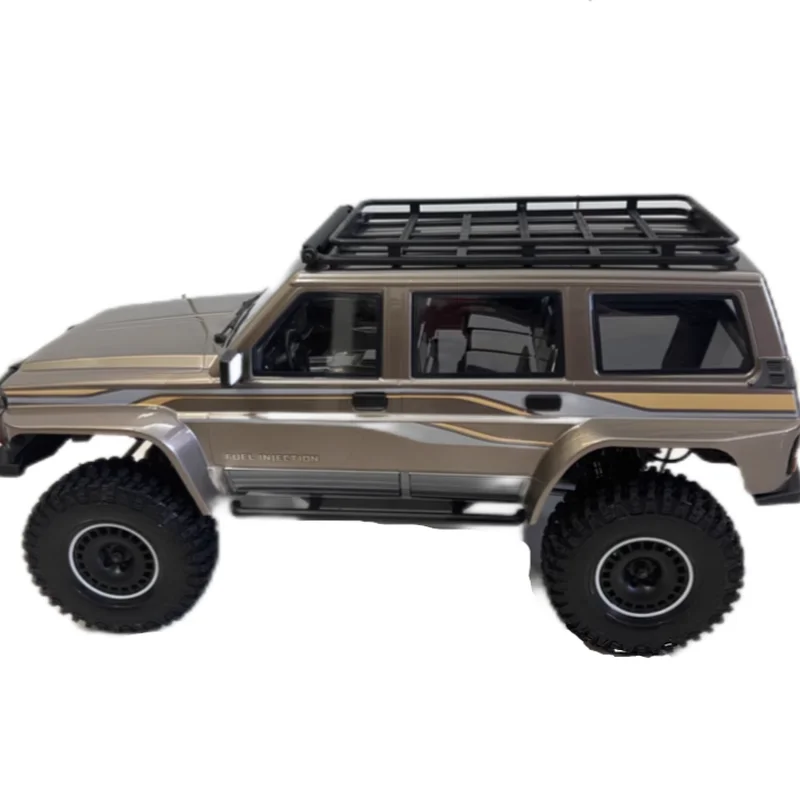 Yk4107 1/10 simulação de controle remoto elétrico tração nas quatro rodas bloqueio diferencial de velocidade dupla carro de escalada veículo off-road presente