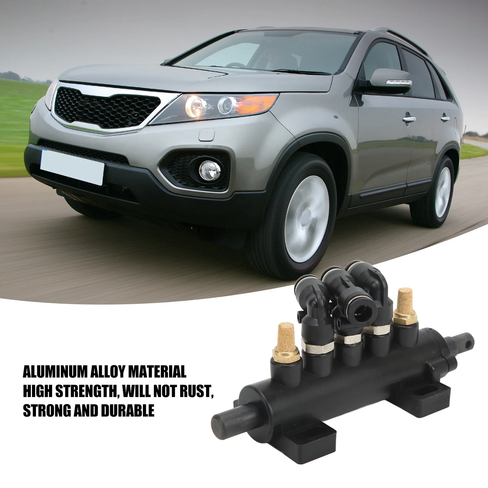 

5 Way Foot Control Air Valve Aluminum Alloy Foot Pedal Valve Tire Changer Machine Supplies