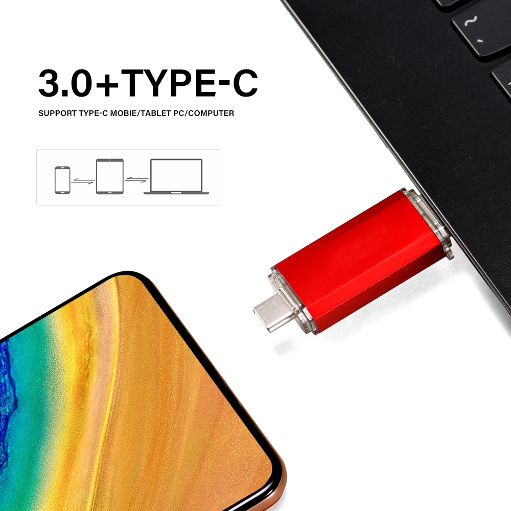 

Высококачественные USB-флеш-накопители 128 ГБ 64 ГБ флэш-накопитель реальной емкости Pendrive 8 ГБ Type-c 2 В 1 Memoria Usb Stick 8G Usb для телефона/ПК