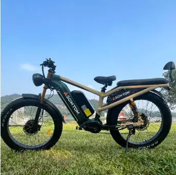 New Electric Bicycle 1500W Motor 48V40AH Battery Adult Electric Bike 40km/h 26inch Tire Off Road Riding Mountain E-bike image 2