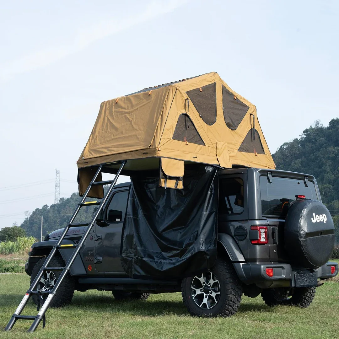 

Custom Outdoor Travel Camping Car Tenting Soft Shell All-Season 3 Person Car Tenting All-Weather High Performance Car Tenting