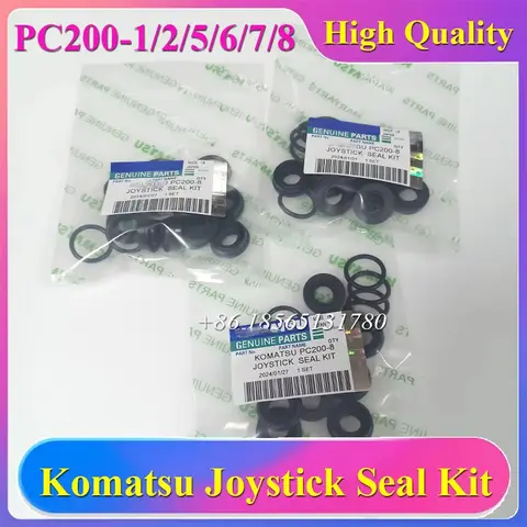 High Quality Excavator Joystick Seal Kit  for PC200-1/2/5/6/7/8 Pilot Valve Repair Seal kit PPC Kit