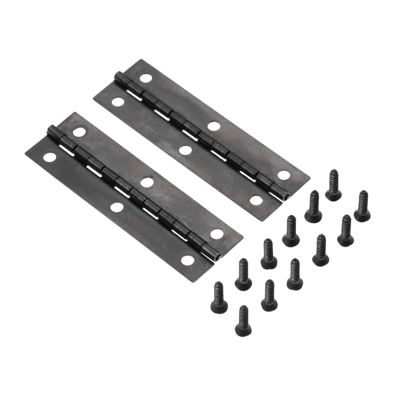 

2pcs 75*24mm Cabinet Door Hinges 6 Hole Jewelry Boxes Decorative Hinges Furniture Hardware
