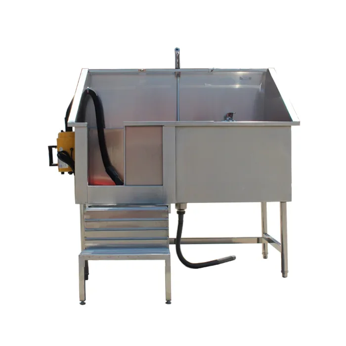 

Chinese manufacturer veterinary equipment pet stainless steel pet spa bathtubs supplies dog grooming tub