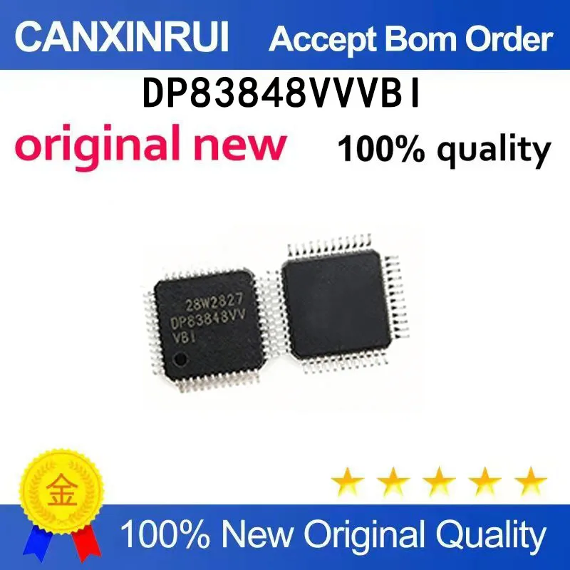 (5pcs-100pcs）Brand new DP83848VVVBI DP83848VVVCE DP83848VV QFP48 spot chip IC