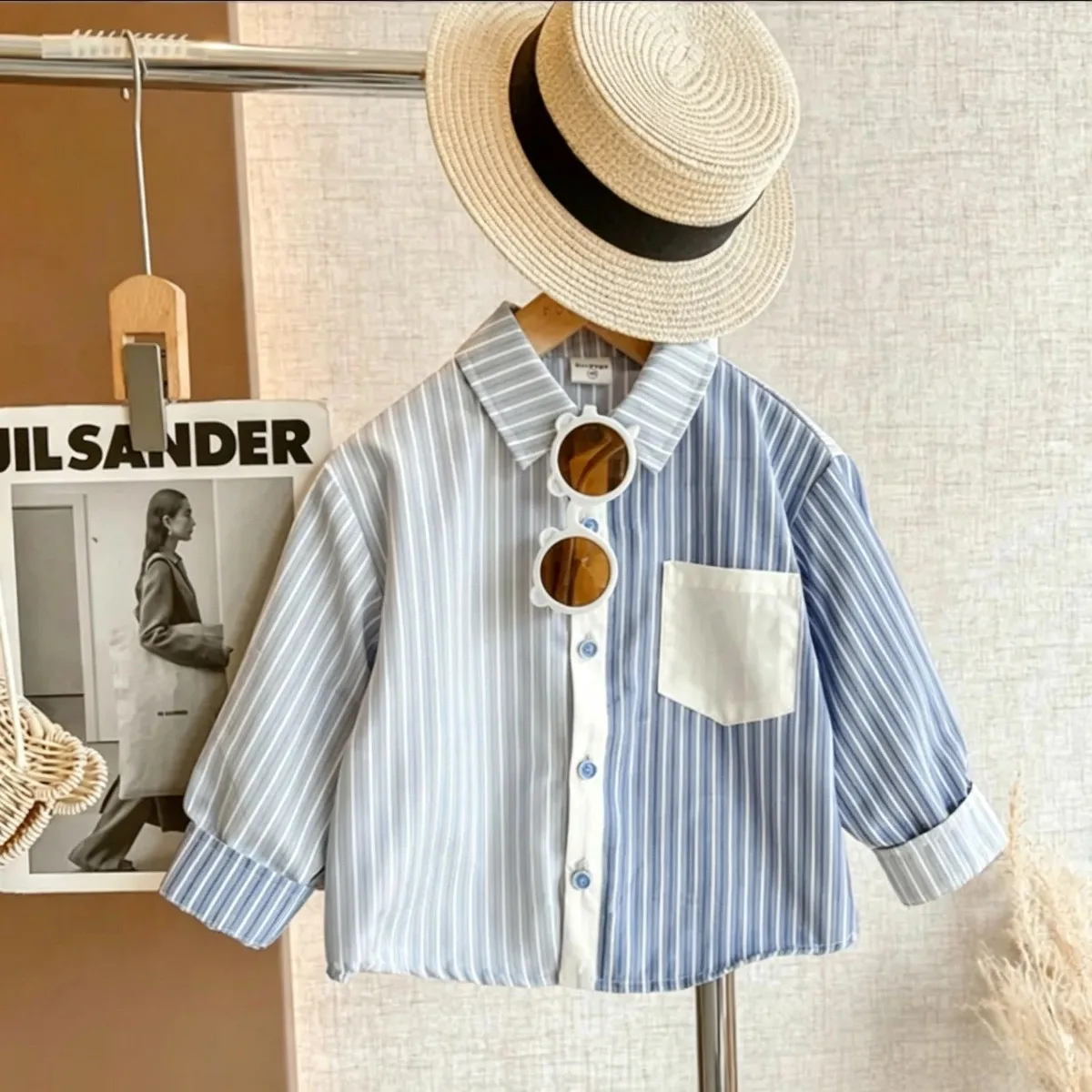 Boys Spring Autumn Vest Shirt Pants 3 Piece Set Kids Fashion Casual Three Piece Outfit Toddler Children Clothing