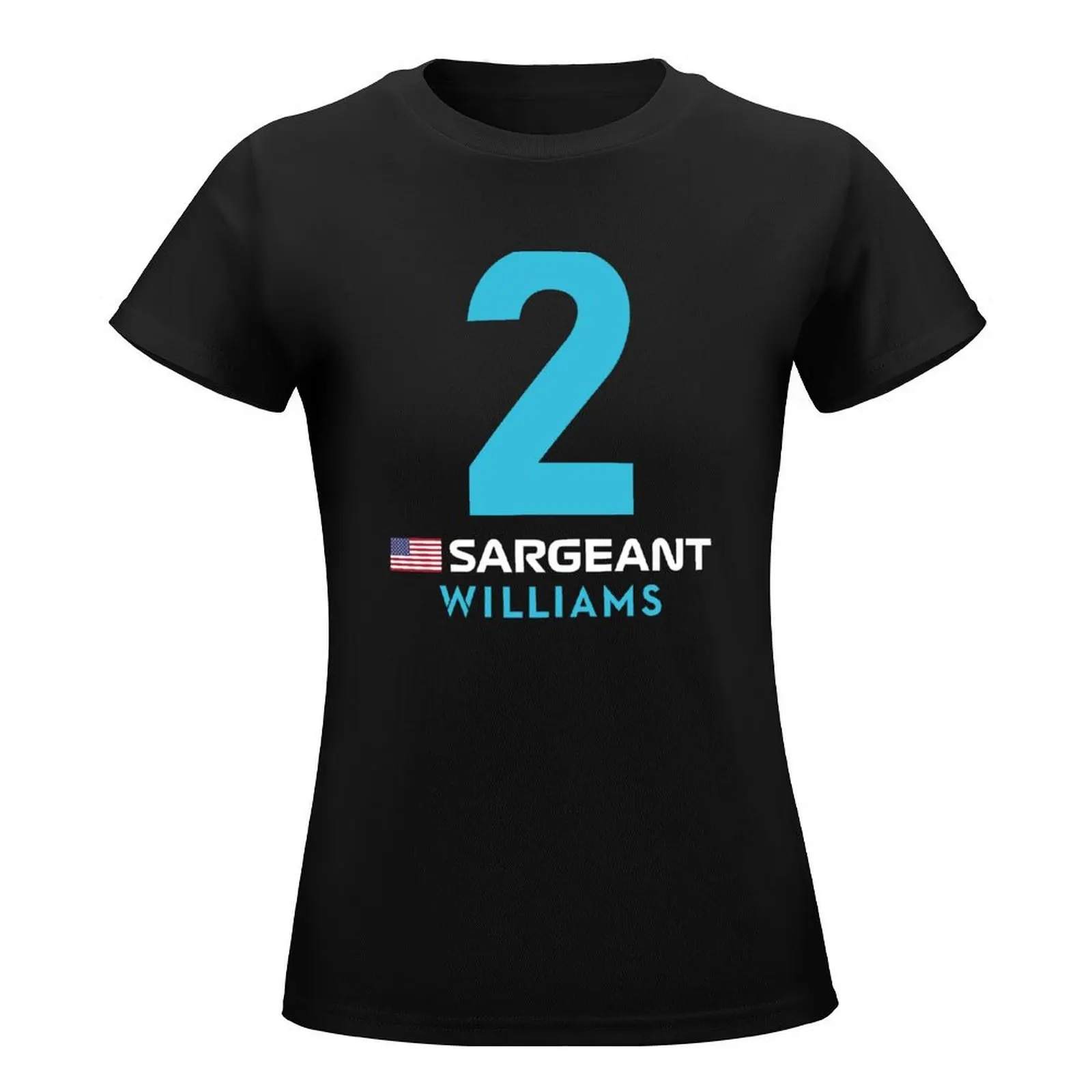 Logan Sargeant Williams Racing 2023 T-Shirt funny cute tops ariat shirts for Women