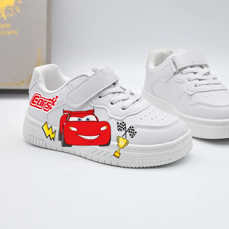 أحذية ديزني كاجوال للأطفال بتصميم عصري للأطفال، أحذية رياضية لايتنينج ماكوين للأولاد والبنات، أحذية رياضية خارجية قابلة للتنفس مضادة للانزلاق #2