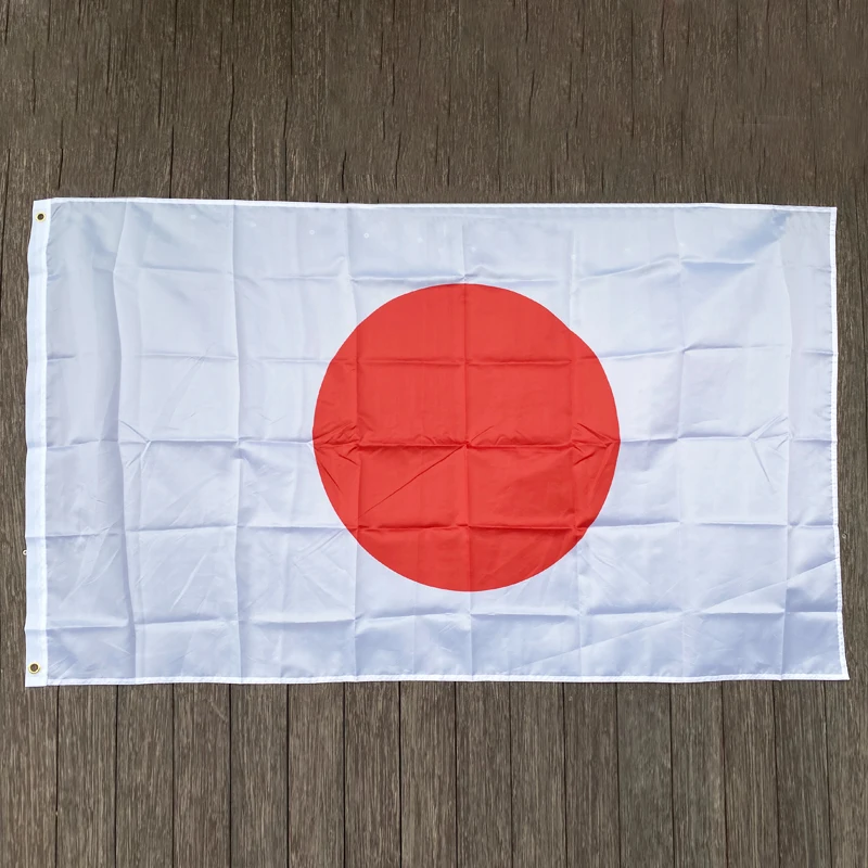 

xvggdg NEW Japanese Flag 3ft x 5ft Hanging Japan Flag Polyester standard Flag Banner