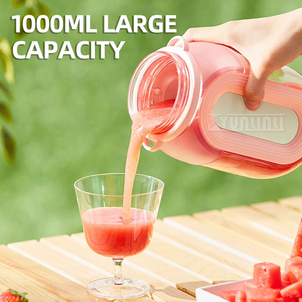 Tazza per spremiagrumi portatile Tazza per frullato per succo domestico Frullatore wireless 100 ml Multifunzionale