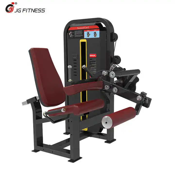 Hot Selling Commercial Use Professional Exercise Prone Leg Curl Machine Adjustable Steel Fitness Equipment Prone Leg Curl