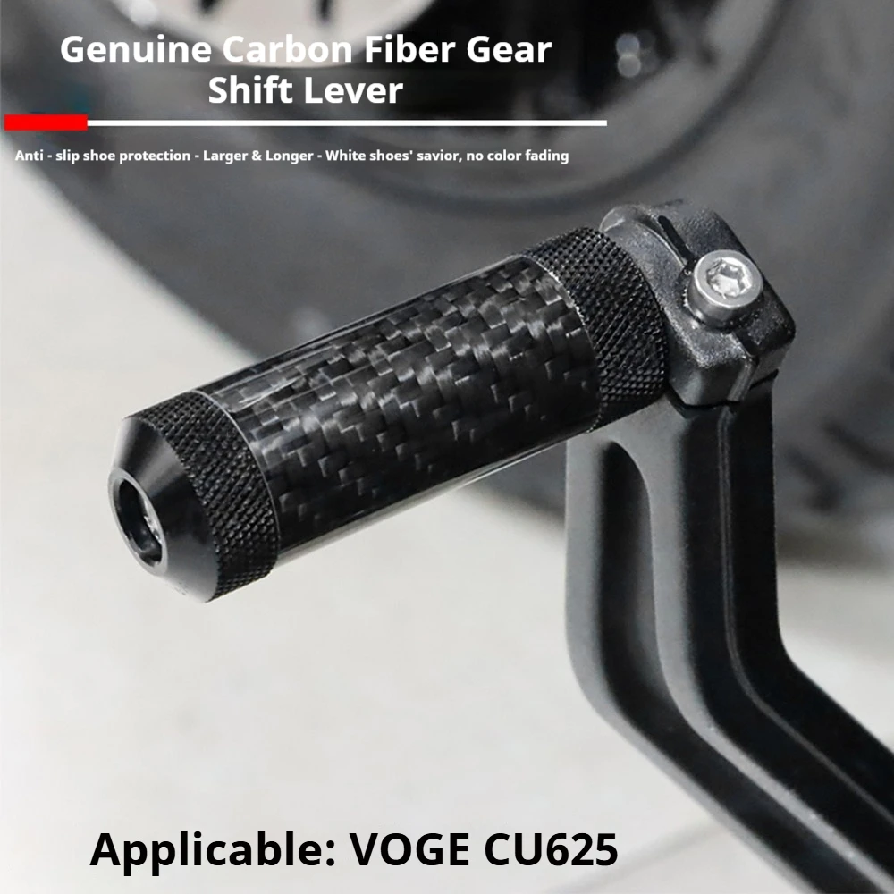 For VOGE CU625 Extended Non-Slip Shift Lever Gear Shift Pedal Aluminum No-Drill Accesorios Moto Accessori Moto