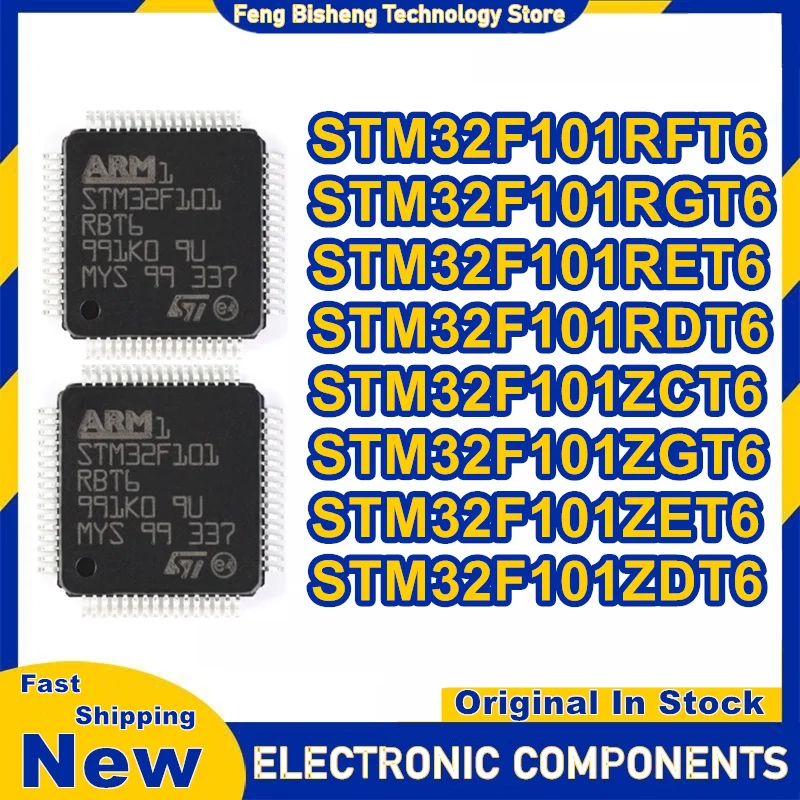 

STM32F101RFT6 STM32F101RGT6 STM32F101RET6 STM32F101RDT6 STM32F101ZCT6 STM32F101ZGT6 STM32F101ZET6 STM32F101ZDT6 Микросхема на складе