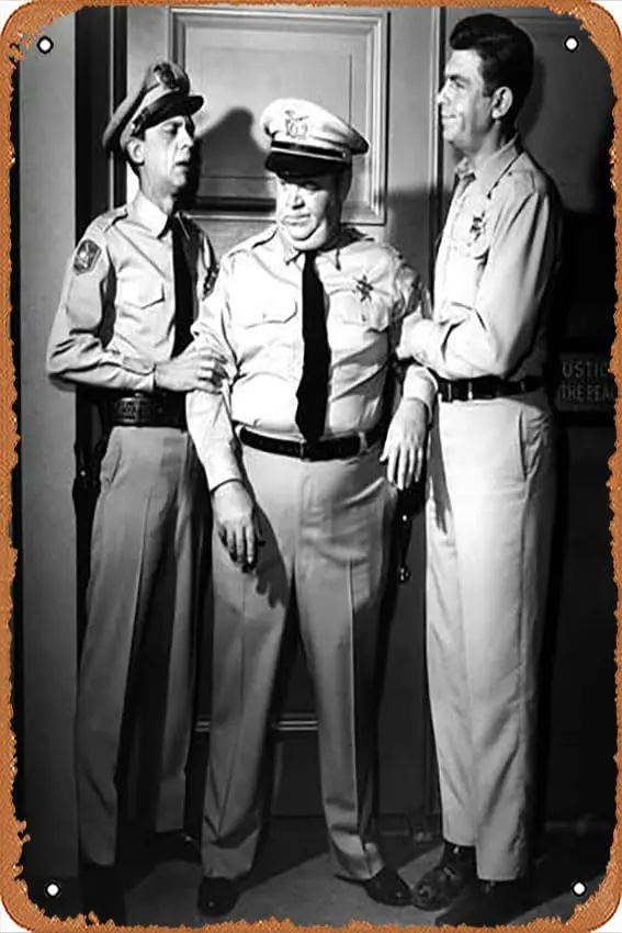 Metal Tin Sign   - The Andy Griffith Show (1960) - Poster Metal Plaque Cafe, Bar, Home Wall Decor, lirushou00262