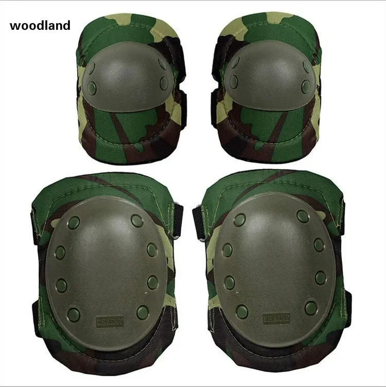 Outdoor durable knee and elbow pads skating Military Police Pads wholesale