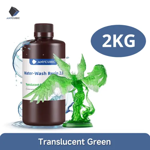 ANYCUBIC Water-Wash Resin For LCD 3D Printer High Precision Low Odor Low Viscosity 3D Printing Standard Photopolymer - Image 8