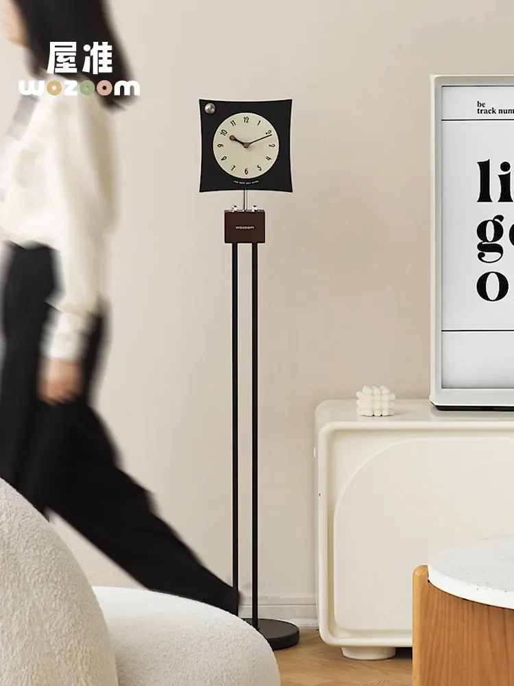 Living room floor-to-ceiling ornaments, sofa TV cabinet decoration, light luxury clock housewarming